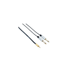 Bespeco 3.5mm stereo jack to 2 x 1/4 mono jack  3 m