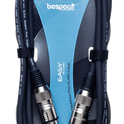 Bespeco Easy series male canon to female canon 3 m XCMB300