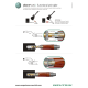 bespeco Professional Guitar Cable 3m with Silent Switch