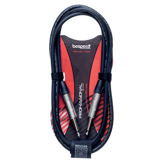 bespeco Professional series 1/4 Jack to 1/4 Jack 3 metre bespeco Professional series 1/4 Jack to 1/4 Jack 3 metre