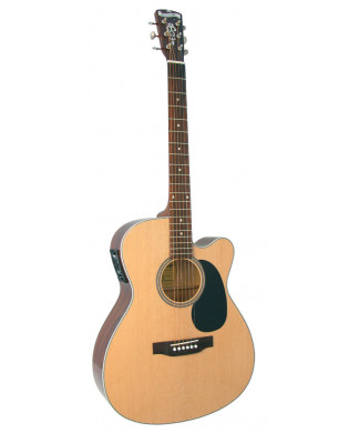Blueridge BR-63CE 000 Guitar, Electro