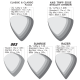 Gravity Razer Thin series pick 90 mm Gravity Razer Thin series pick 90 mm