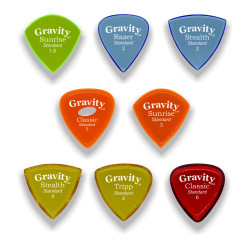 Gravity Picks Thick pick variety pack