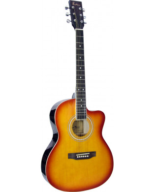 Blue Moon Small Body Guitar, Cutaway, S/B GR52007C