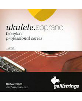 Galli Uke Strings, Soprano BioNylon