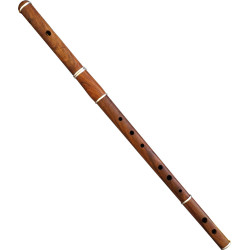 Glenluce Moy Irish D Flute, Rosewood