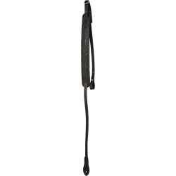 Ashbury Artisan Embossed Mandolin Strap. Black