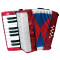 Clarkes Child's Piano Accordion, Red