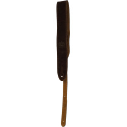 Ashbury Artisan Comfy Guitar Strap. Brown