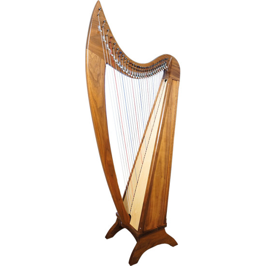 Stoney End Lorraine 29 String Harp, High Headed