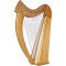 Stoney End Brea Double Strung Harp. 44 Strings