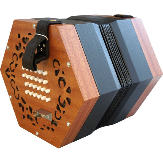 Scarlatti SCE-48 English Concertina, 48 Key