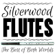 Silverwood Irish D Flute Blackwood with Red Finish