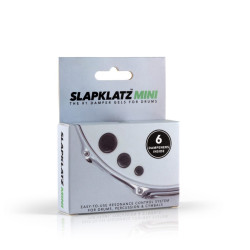 SlapKlatz Mini Drum Damping gels  Black 6 Pack