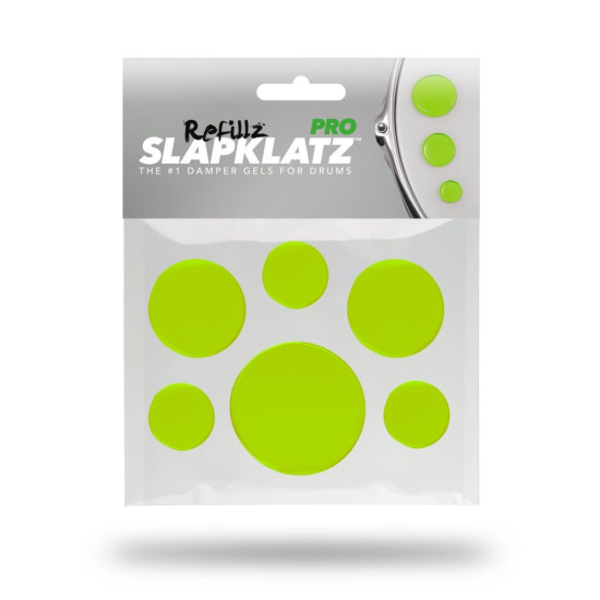 SlapKlatz Pro Refillz Alien Green 12 pack