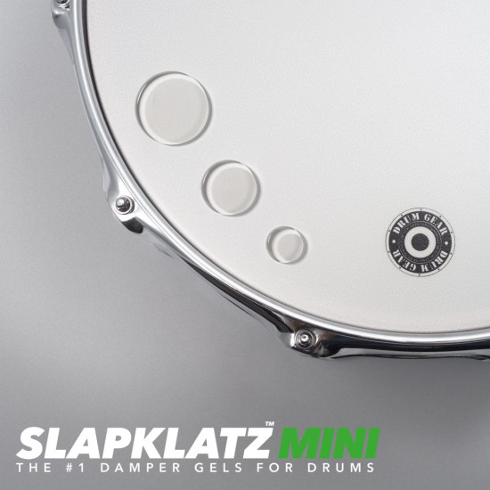 SlapKlatz Pro Drum Damping Gels Clear 12 Pack