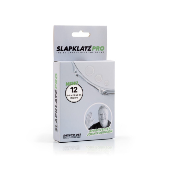 SlapKlatz Pro Drum Damping Gels Clear 12 Pack