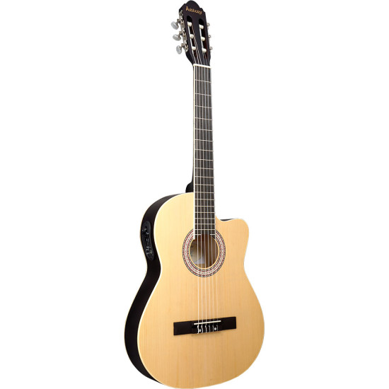 Ashbury AGC-320EC Classical Guitar, Thin Body