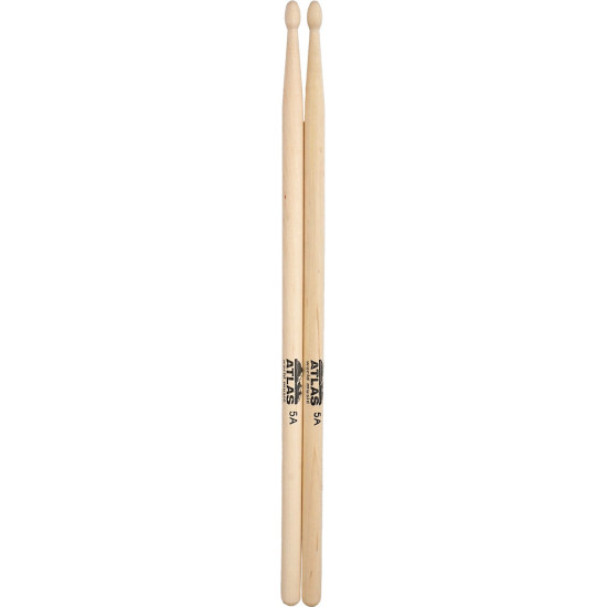 Atlas ADS-936 5A Maple Drum Sticks, Wood Tip