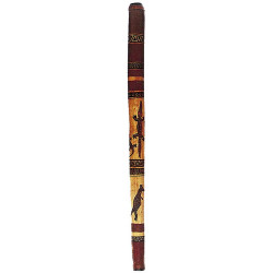 Atlas AW-E10 Bamboo Didgeridoo, painted