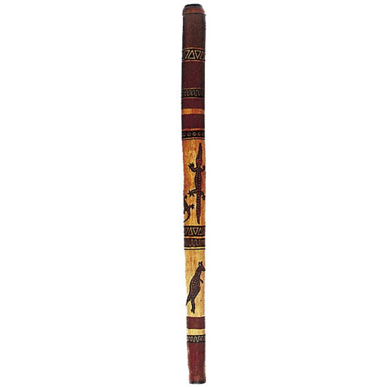 Atlas AW-E10 Bamboo Didgeridoo, painted