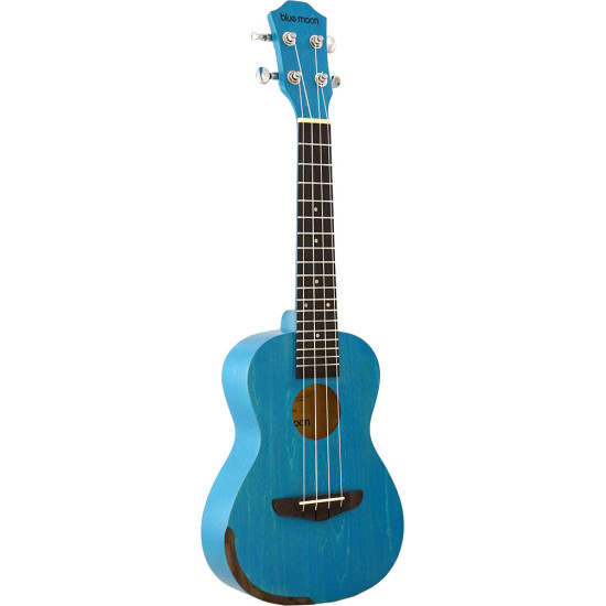 Blue Moon BU-10 Concert Uke, Hand Rubbed