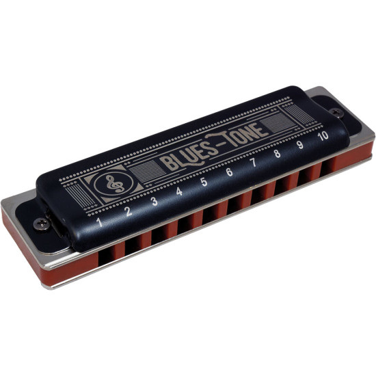 Blues Tone Big Easy Blues Harmonica, G Major