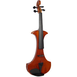 Cremona SV-180E Electric Frame Violin, Outfit