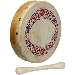 Glenluce 8inch Drum, Knotwork design