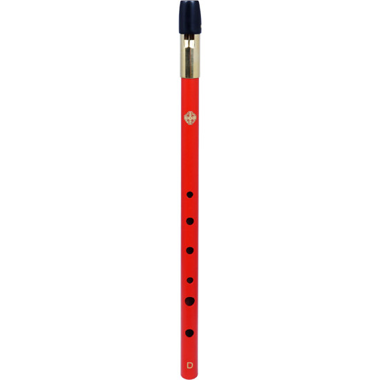 Glenluce Wexford High D Whistle. Red Finish