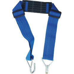 Atlas TLCAB2 Snare Belt 2 Open Hooks, Blue