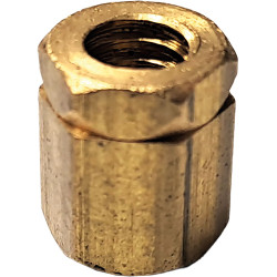 Contemporanea SU-GNUTS 1/4inch Nut Brass for Light Surdo