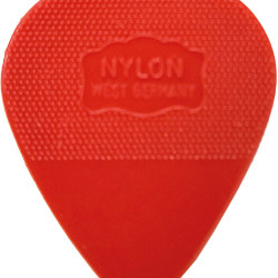 Herdim Red Nylon Pick. 73mm. Single