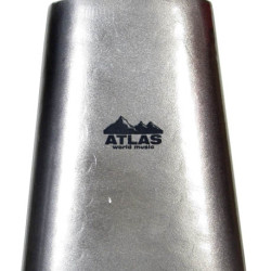 Atlas 6inch Metal Cowbell, Mountable