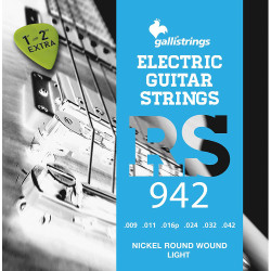 Galli RS942 Electric Guitar Strings, 9-42s