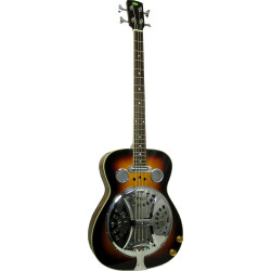 Regal RD-05E Resonator Bass Guitar, Electro