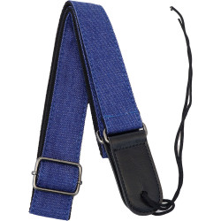 Viking VUS-36 Denim Uke Strap, Blue