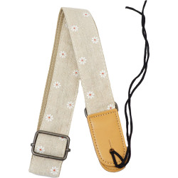 Viking VUS-41 Jacquard Uke Strap, Flower