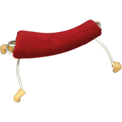 Viking Violin Shoulder Rest, Red