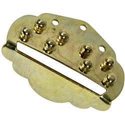 Viking VS-311B Mandolin Tailpiece, Brass