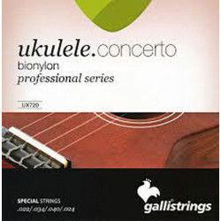 Galli UX-720 Uke Strings, Concert BioNylon