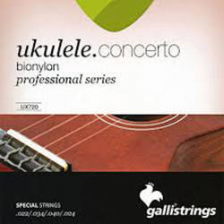 Galli UX-720 Uke Strings, Concert BioNylon