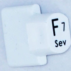Ashbury Replacement F7 Autoharp Key