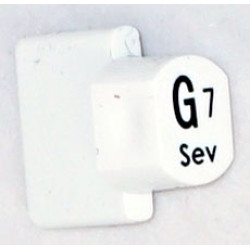 Ashbury Replacement G7 Autoharp Key