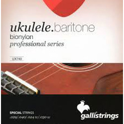 Galli UX-740 Uke Strings, Baritone BioNylon