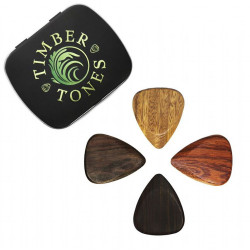 Timber Tones Electric Mixed gift tin of 4 wood Picks