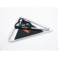 Liverpool Triangle Chromed Steel 36cm