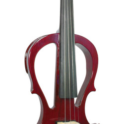 Valentino Electric Frame Violin, Red
