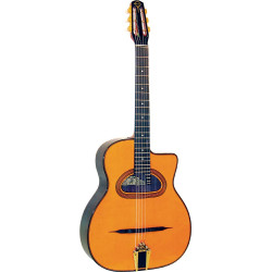 Gitane D-500 Maccaferri Style Guitar, D Hole