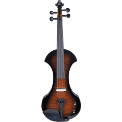 Valentino VE-040SB Electric Violin Wood Body. SB